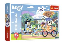 Puzzle - 60 - Wesoły Bluey - Trefl 17384 Trefl Puzzle