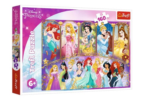 Puzzle - 160 - Portrety Księżniczek - Disney Princess - Trefl 15407 Trefl Puzzle Puzzle - 160 - Portrety Księżniczek - Disney Princess - Trefl 15407 Trefl Puzzle