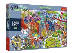Puzzle - 500 - Spy Guy Lost Items - USA - Rodzina Treflików - Trefl 37480 Trefl Puzzle