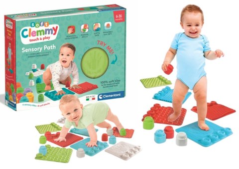 Clemmy Ścieżka Sensoryczna Clementoni 17352 Clementoni Clemmy Ścieżka Sensoryczna Clementoni 17352 Clementoni