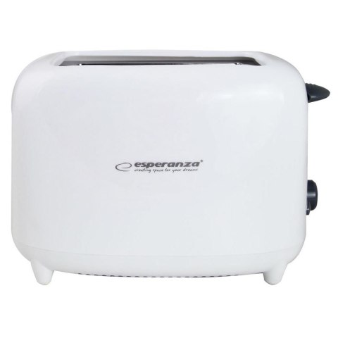 Toster Esperanza Ciabata EKT002 biały ESPERANZA Toster Esperanza Ciabata EKT002 biały ESPERANZA