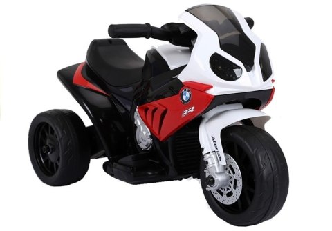 Motor na akumulator BMW S1000RR Trójkołowy Czerwony LEAN CARS Motor na akumulator BMW S1000RR Trójkołowy Czerwony LEAN CARS