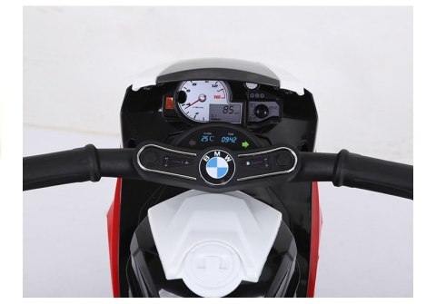 Motor na akumulator BMW S1000RR Trójkołowy Czerwony LEAN CARS Motor na akumulator BMW S1000RR Trójkołowy Czerwony LEAN CARS