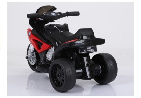 Motor na akumulator BMW S1000RR Trójkołowy Czerwony LEAN CARS Motor na akumulator BMW S1000RR Trójkołowy Czerwony LEAN CARS