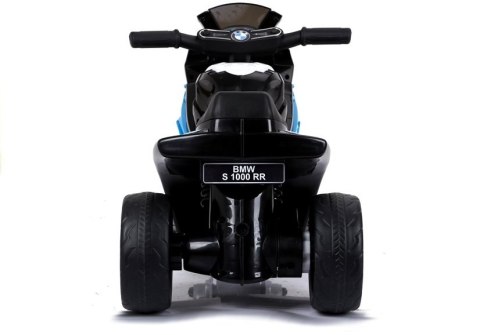 Motor na akumulator BMW S1000RR Trójkołowy Niebieski LEAN CARS Motor na akumulator BMW S1000RR Trójkołowy Niebieski LEAN CARS