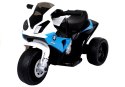 Motor na akumulator BMW S1000RR Trójkołowy Niebieski LEAN CARS