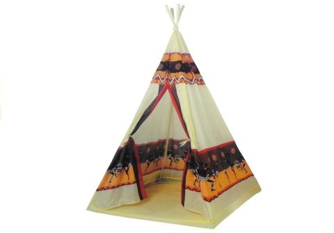 Namiot Tipi Indiański Dom Zabaw + 60 Piłek 155 cm LEAN Toys Namiot Tipi Indiański Dom Zabaw + 60 Piłek 155 cm LEAN Toys