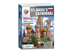 Puzzle 3D Sobór w Moskwie 231 PCS LEAN Toys