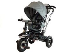 Rower Trójkołowy PRO700 Srebrny LEAN Toys
