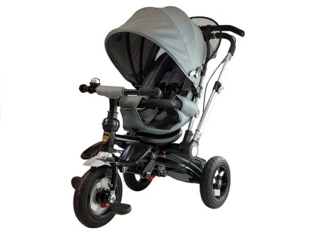 Rower Trójkołowy PRO700 Srebrny LEAN Toys