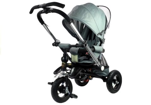 Rower Trójkołowy PRO700 Srebrny LEAN Toys