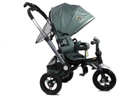 Rower Trójkołowy PRO700 Srebrny LEAN Toys