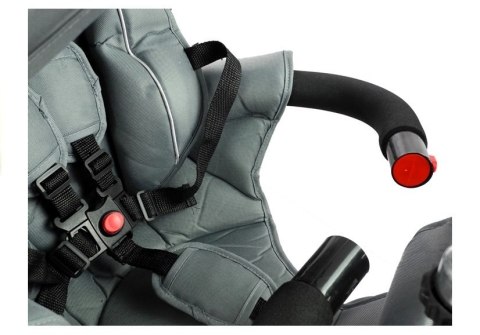 Rower Trójkołowy PRO700 Srebrny LEAN Toys