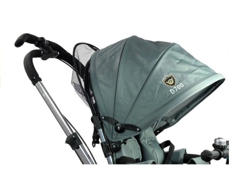 Rower Trójkołowy PRO700 Srebrny LEAN Toys