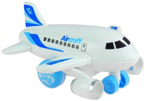 Samolot Pasażerski z Napędem Efekty Świetlne Dźwiękowe Mix LEAN Toys Samolot Pasażerski z Napędem Efekty Świetlne Dźwiękowe Mix LEAN Toys