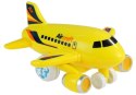 Samolot Pasażerski z Napędem Efekty Świetlne Dźwiękowe Mix LEAN Toys