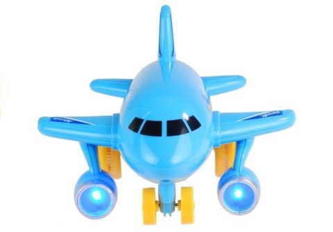 Samolot Pasażerski z Napędem Efekty Świetlne Dźwiękowe Mix LEAN Toys Samolot Pasażerski z Napędem Efekty Świetlne Dźwiękowe Mix LEAN Toys