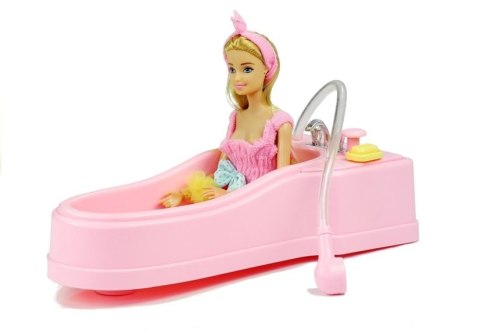 Zestaw Lalka w Kąpieli Łazienka Akcesoria LEAN Toys Zestaw Lalka w Kąpieli Łazienka Akcesoria LEAN Toys