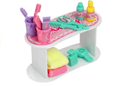 Zestaw Lalka w Kąpieli Łazienka Akcesoria LEAN Toys Zestaw Lalka w Kąpieli Łazienka Akcesoria LEAN Toys