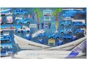 Zestaw Lotnisko Samolot 49 cm Helikopter 30 Elemen LEAN Toys