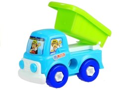 Zestaw Pojazdów Budowlany do Rozkręcania Wkrętarka Klucze Znaki Drogowe LEAN Toys