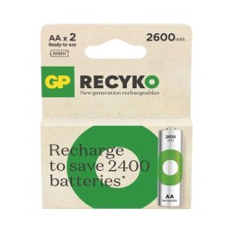 Akumulatorki AA/R6 GP ReCyko Ni-MH 2600mAh - 2 sztuki GP Recyko