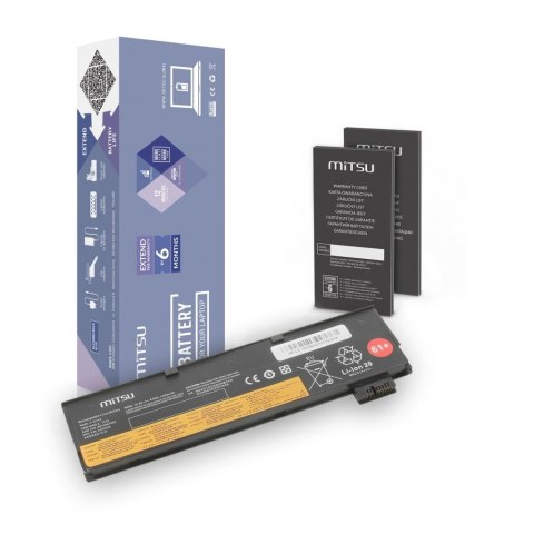 Bateria Mitsu do notebooka Lenovo Thinkpad T570 (10.8V-11.1V) (4400 mAh) Mitsu