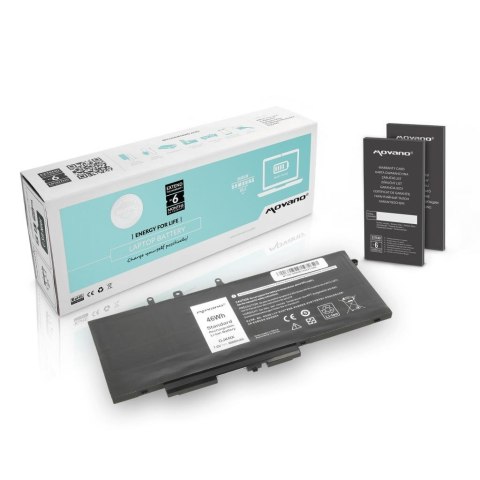 Bateria Movano do notebooka Dell Latitude 5490, 5590 (7.4V-7.6V) (6000 mAh) Movano