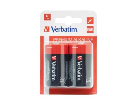 Bateria Verbatim LR20 D (2 szt blister) Verbatim