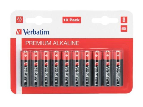 Bateria Verbatim LR6 AA (10 szt blister) Verbatim