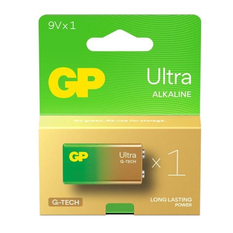 Bateria alkaliczna 6LR61 9V GP ReCyko Ultra alkaline G-TECH - 1 sztuka GP Recyko