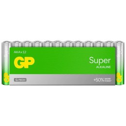 Bateria alkaliczna AAA/LR03 GP ReCyko Super alkaline G-TECH - 12 sztuk GP Recyko