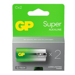 Bateria alkaliczna C / LR14 GP Super Alkaline G-TECH - 2 sztuki GP Recyko