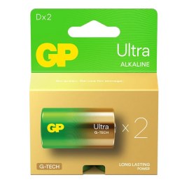 Bateria alkaliczna D/LR20 GP ReCyko Ultra alkaline G-TECH - 2 sztuki GP Recyko