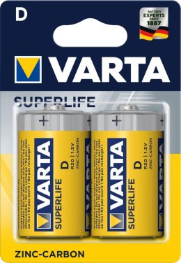 Baterie Varta Superlife, Mono R20/D - 2 szt Varta Baterie