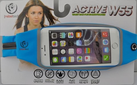 Etui/pas na telefon 5,5" na biodra Rebeltec Active W55 Rebeltec