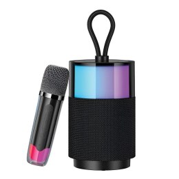 Głośnik Bluetooth Usams YIN Series + mikrofon bezprzewodowy Karaoke USAMS