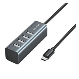 HUB USB Awei CL-122T 4xUSB-A/USB-C AWEI