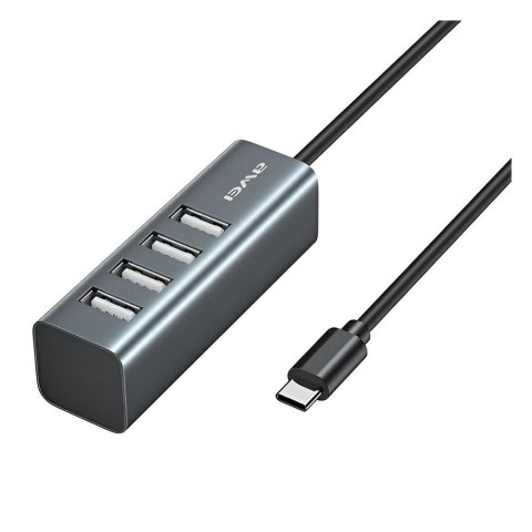 HUB USB Awei CL-122T 4xUSB-A/USB-C AWEI