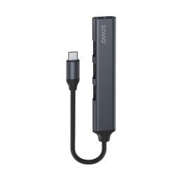 Hub SAVIO AK-71 USB-C - 3 x USB-A 2.0, 1 x USB-A 3.1 Gen 1 Savio