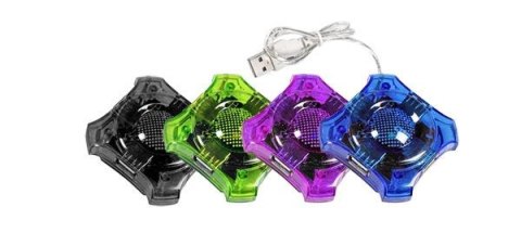 Hub USB 2.0 Esperanza 4 porty "Star" niebieski ESPERANZA