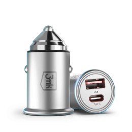 Ładowarka samochodowa 3mk Hyper Car Charger 45W aluminiowa 3mk Protection