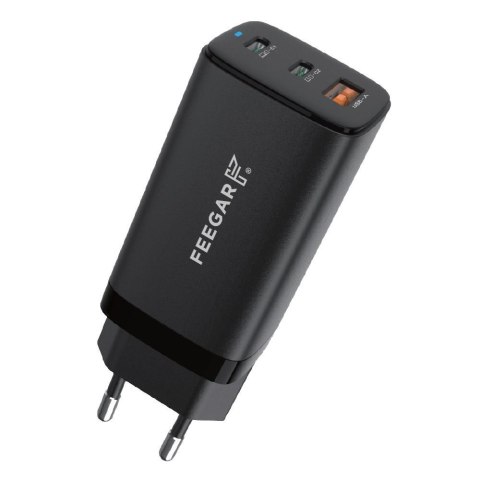 Ładowarka sieciowa Feegar Gall 65W GaN 3xUSB FEEGAR