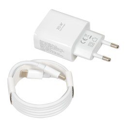 Ładowarka sieciowa GaN iBOX C-39 PD20W, USB-C, kabel USB-C IBOX