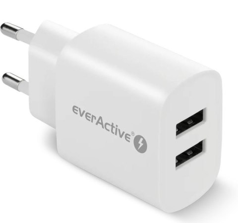 Ładowarka sieciowa everActive SC-220 2x USB 2,4A 12W Everactive Ładowarka sieciowa everActive SC-220 2x USB 2,4A 12W Everactive