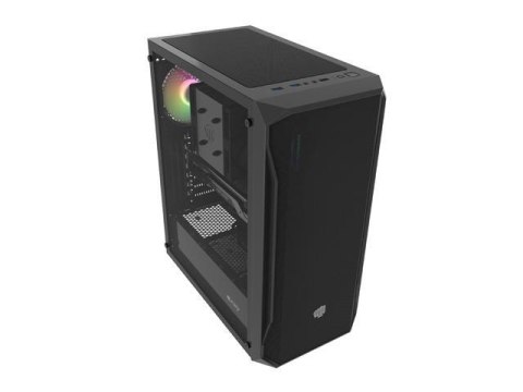 Obudowa Fury SHOBO SH4 RGB ATX Midi Tower z oknem czarna Fury Obudowa Fury SHOBO SH4 RGB ATX Midi Tower z oknem czarna Fury