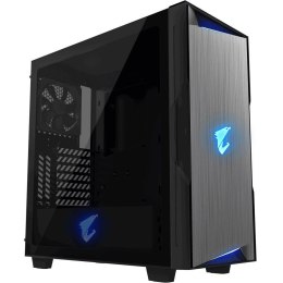 Obudowa Gigabyte AORUS C300 ATX Midi Black z oknem bez zasilacza Gigabyte