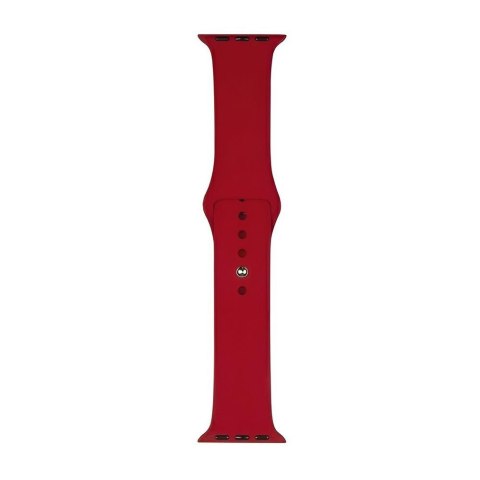 Pasek Beline do Apple Watch 42/44/45/49mm Silicone czerwony Beline
