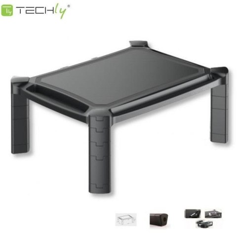 Podstawka pod monitor Techly do 32", plastikowa Techly