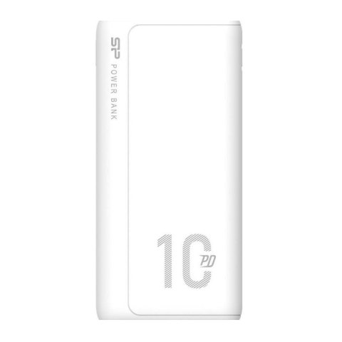 Powerbank Silicon Power QP15 10000mAh QC3.0+PD 1x USB-C, 2x USB-A biały SILICON POWER